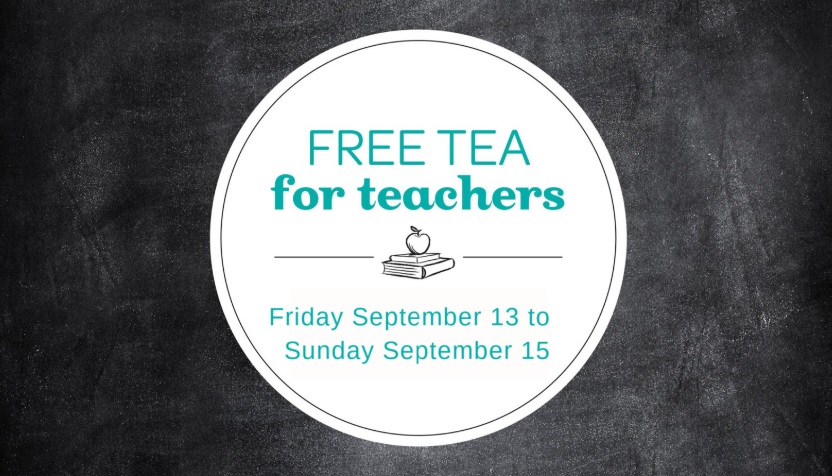 Free Tea for Teachers