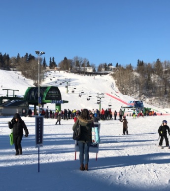 Gehen Sie Ski alberta