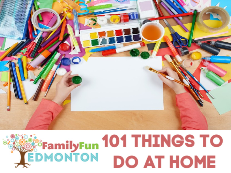 101 things to do at home
