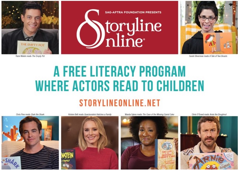 Enjoy Celebrity Storytime with Storyline Online Family Fun Edmonton