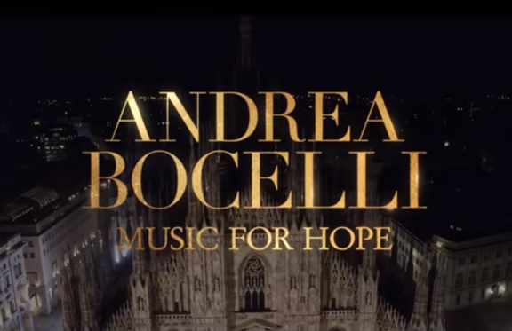 Música para la esperanza Andrea Bocelli