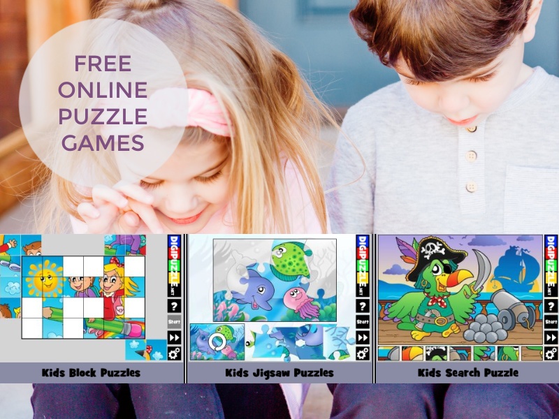 Online Puzzle Games For Kids To Pass The Time