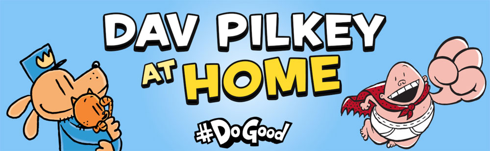 Captain Underpants and Dog Man creator Dav Pilkey is going on tour