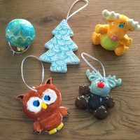 Create and decorate ornaments together as a family at Crankpots Ceramics