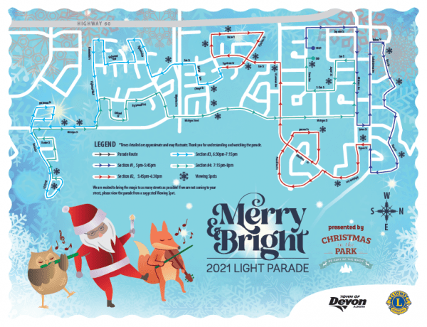 Devon Merry and Bright Parade 2021