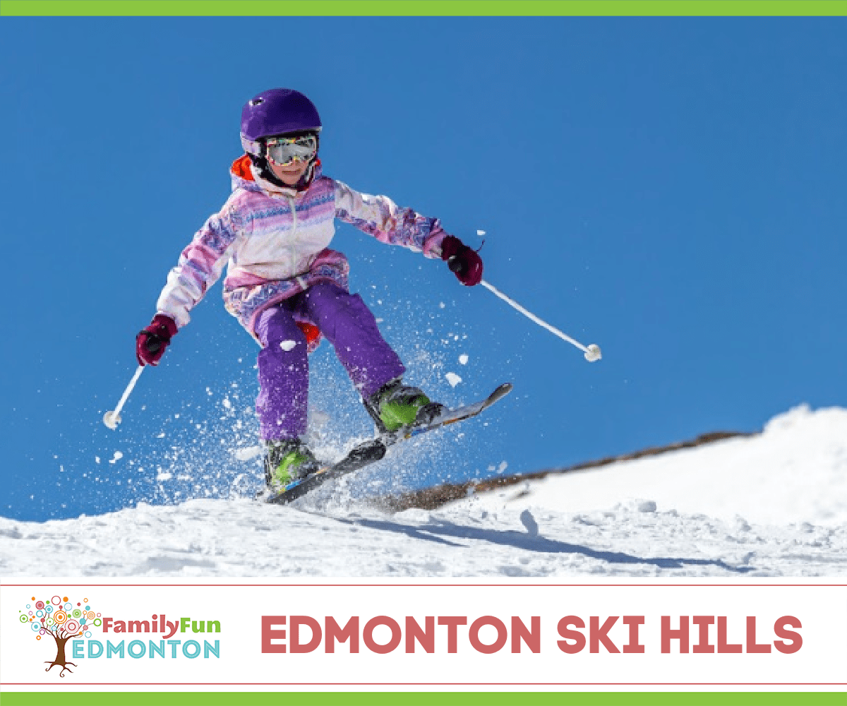 Esqui Snowboard Hills na área de Edmonton