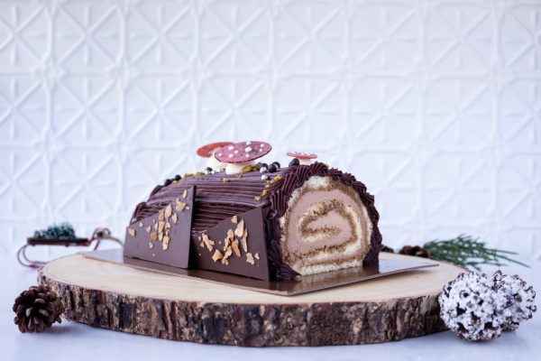 Buche de Noel im Duchess Bake Shop Weihnachtsleckerli