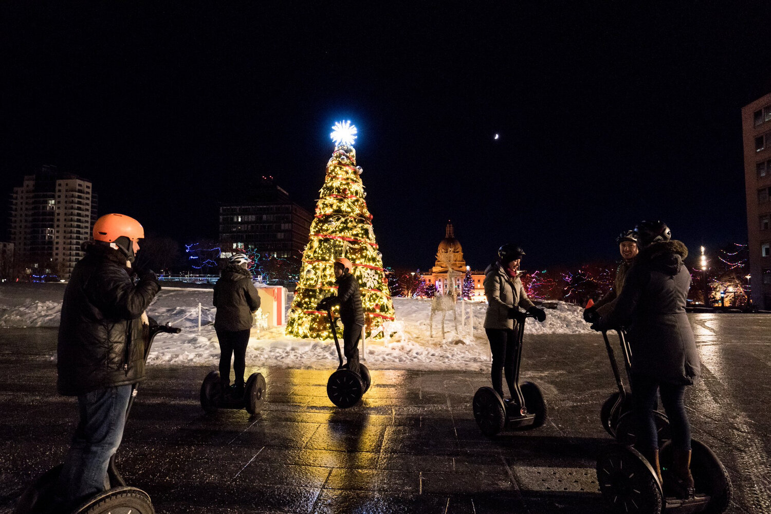 Visites en Segway des lumières de la législature