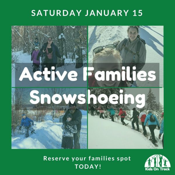 Active Families Snowshoeing Event
