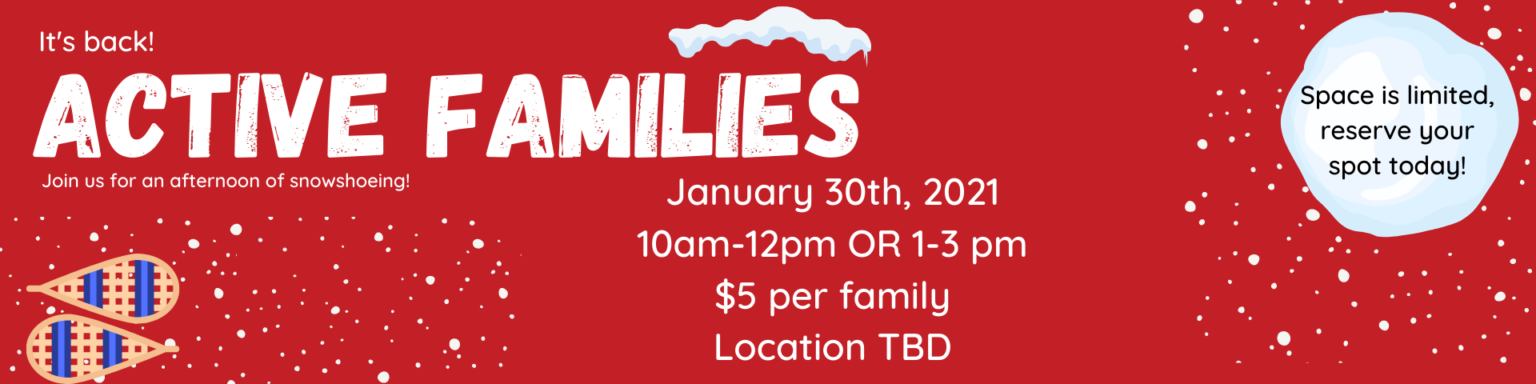 Active Families Snowshoeing