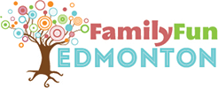 Logotipo de Edmonton de diversión familiar