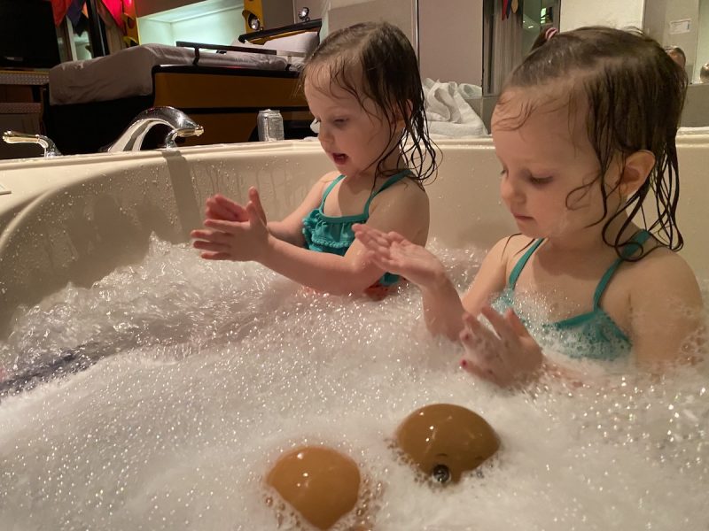 Jacuzzi del hotel Fantasyland