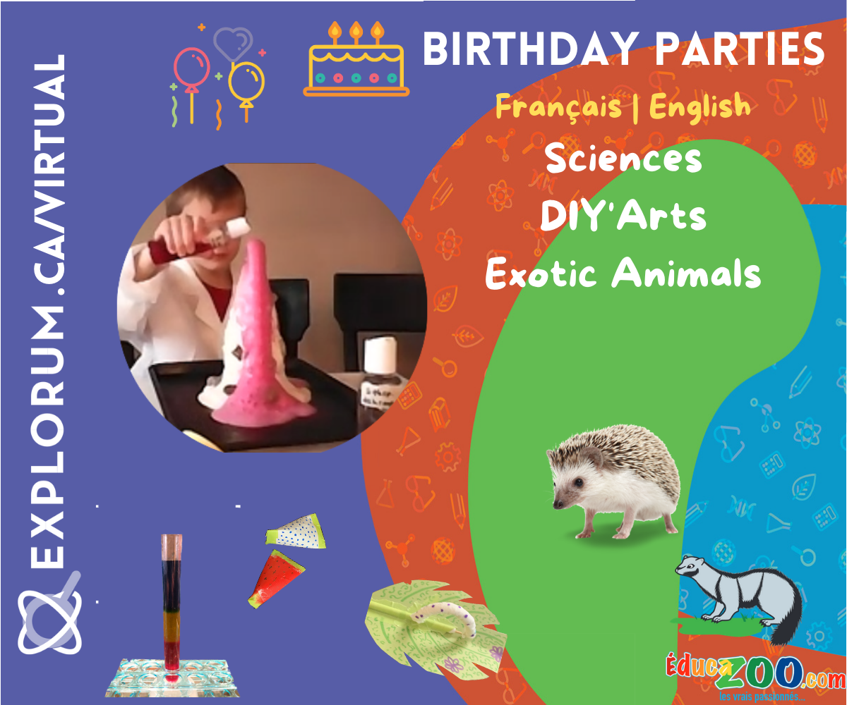 Party From Home with EXPLORUM Birthday Parties | Family Fun Edmonton