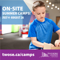 TELUS World of Science Summer Camps 2022