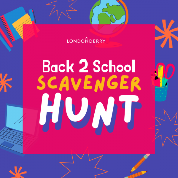 Back 2 School Scavenger Hunt