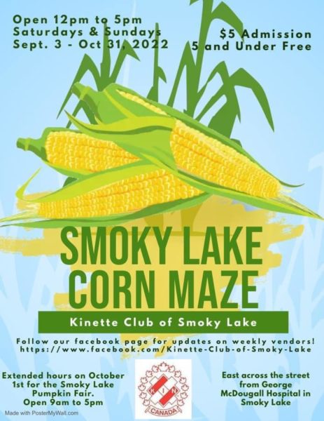 Laberinto de maíz de Smoky Lake