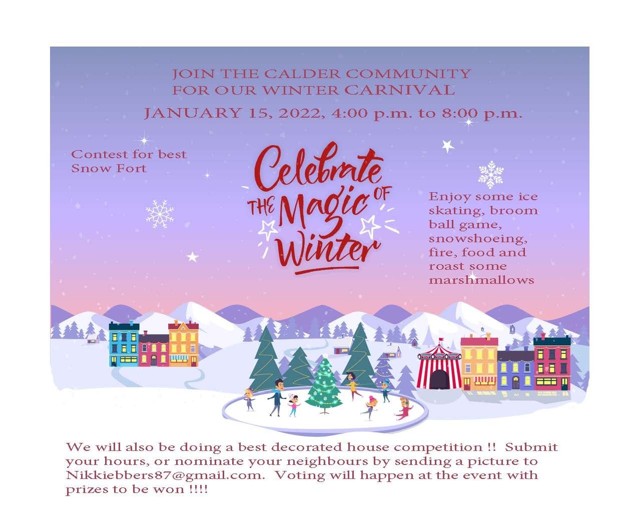 Calder Community League Winter Carnival