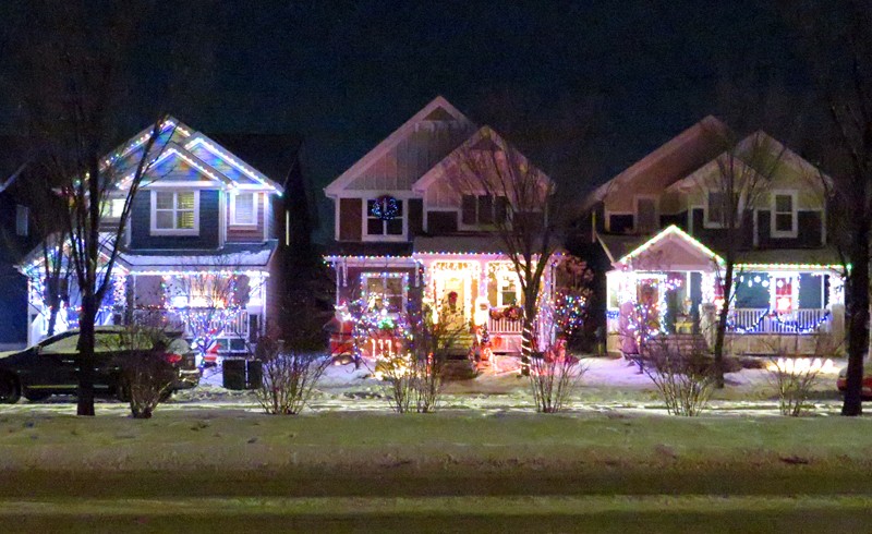 Summerside Grande Boulevard Christmas Lights