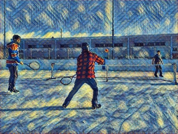 Liga de tenis sobre hielo