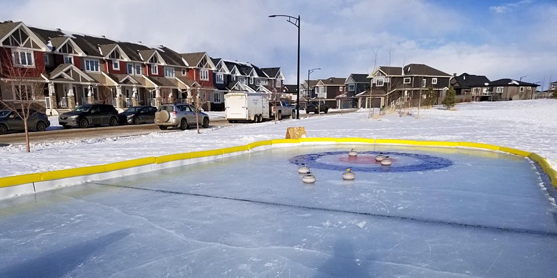 Outdoor Curling Big Lake