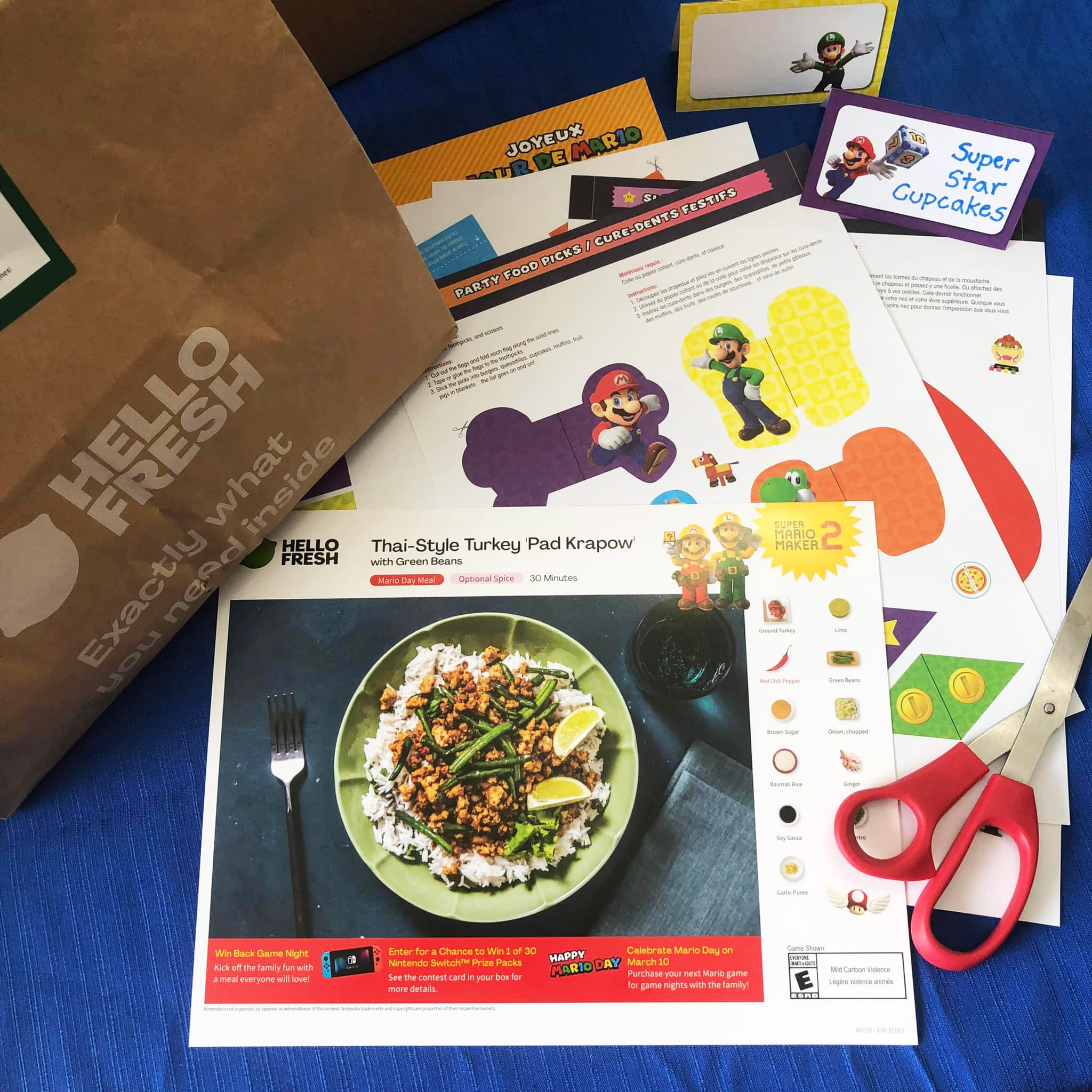 HelloFresh 마리오 데이