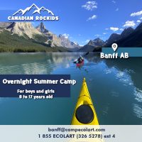 Канадский летний лагерь RocKids в Банфе
