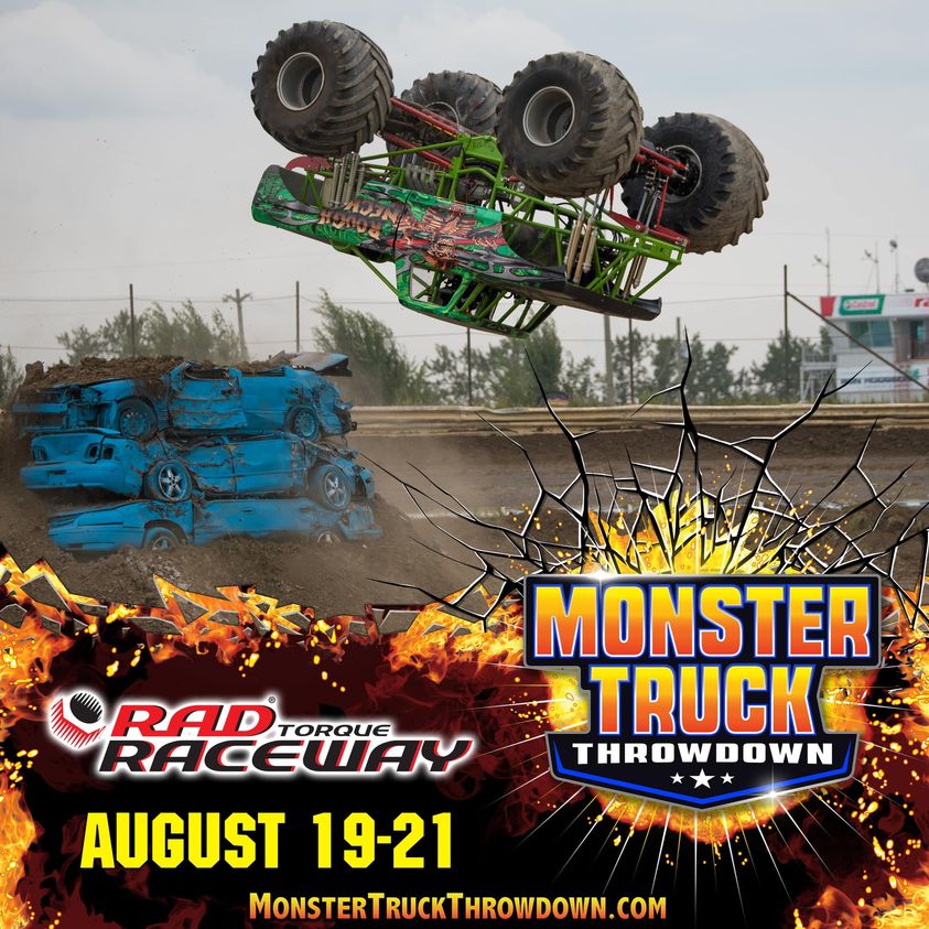 Monster Truck Throwdown RAD Torque Raceway