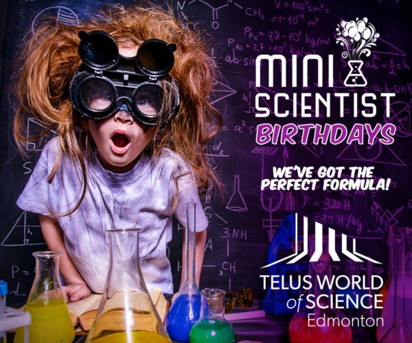 Festas de aniversário do TELUS World of Science