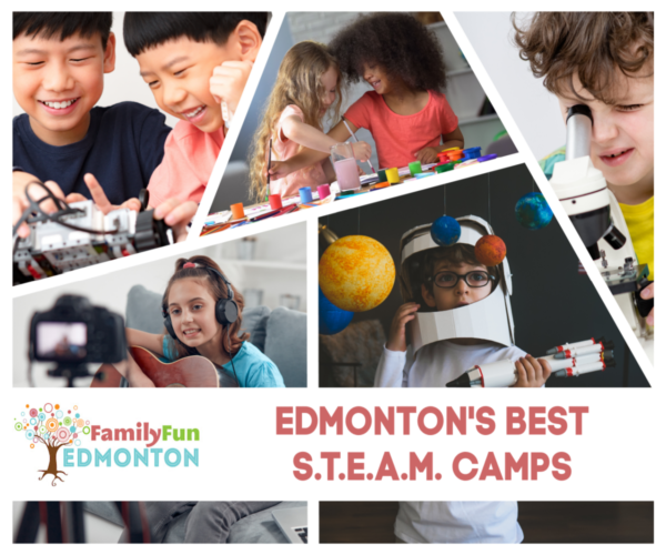 Os melhores acampamentos STEAM de Edmonton
