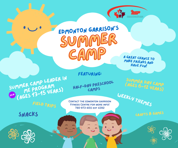 Edmonton Garrison Summer Camps 2022