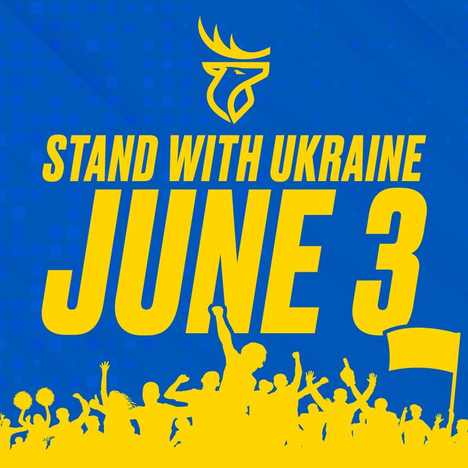Edmonton Elks Stand With Ukraine