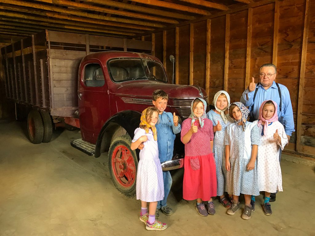 Programa infantil histórico da vila ucraniana