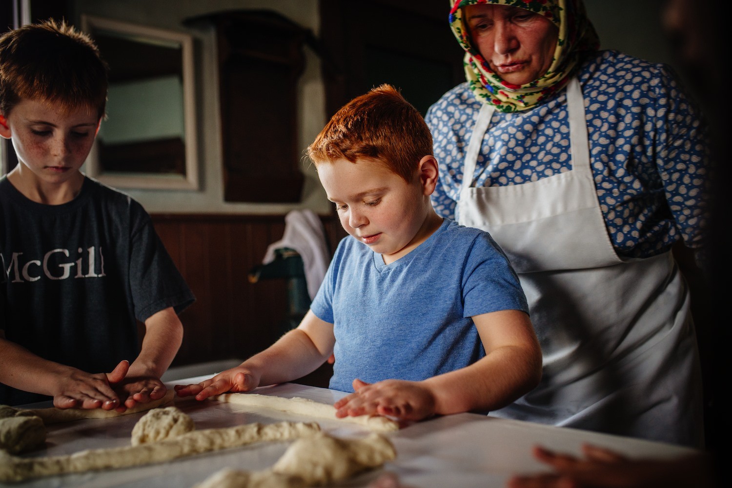 Programme historique pour enfants du village ukrainien