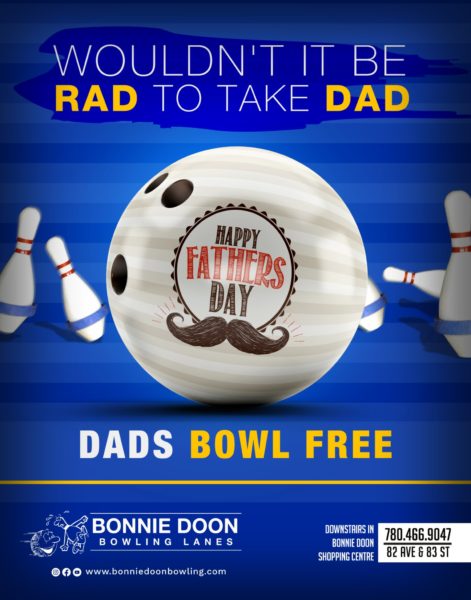 Father's Day Bonnie Doon Lanes Dad's Bowl Free