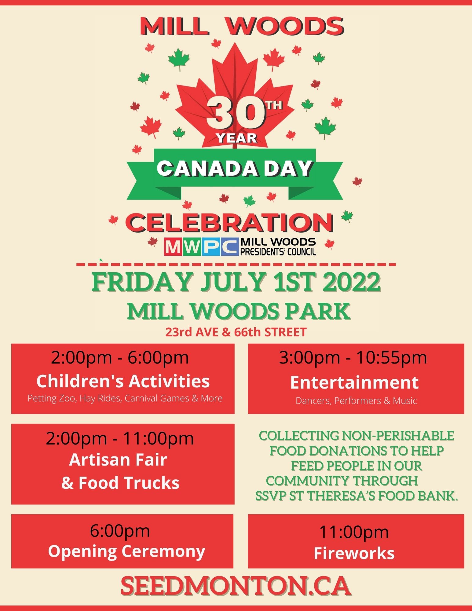 Millwoods Canada Day Celebration