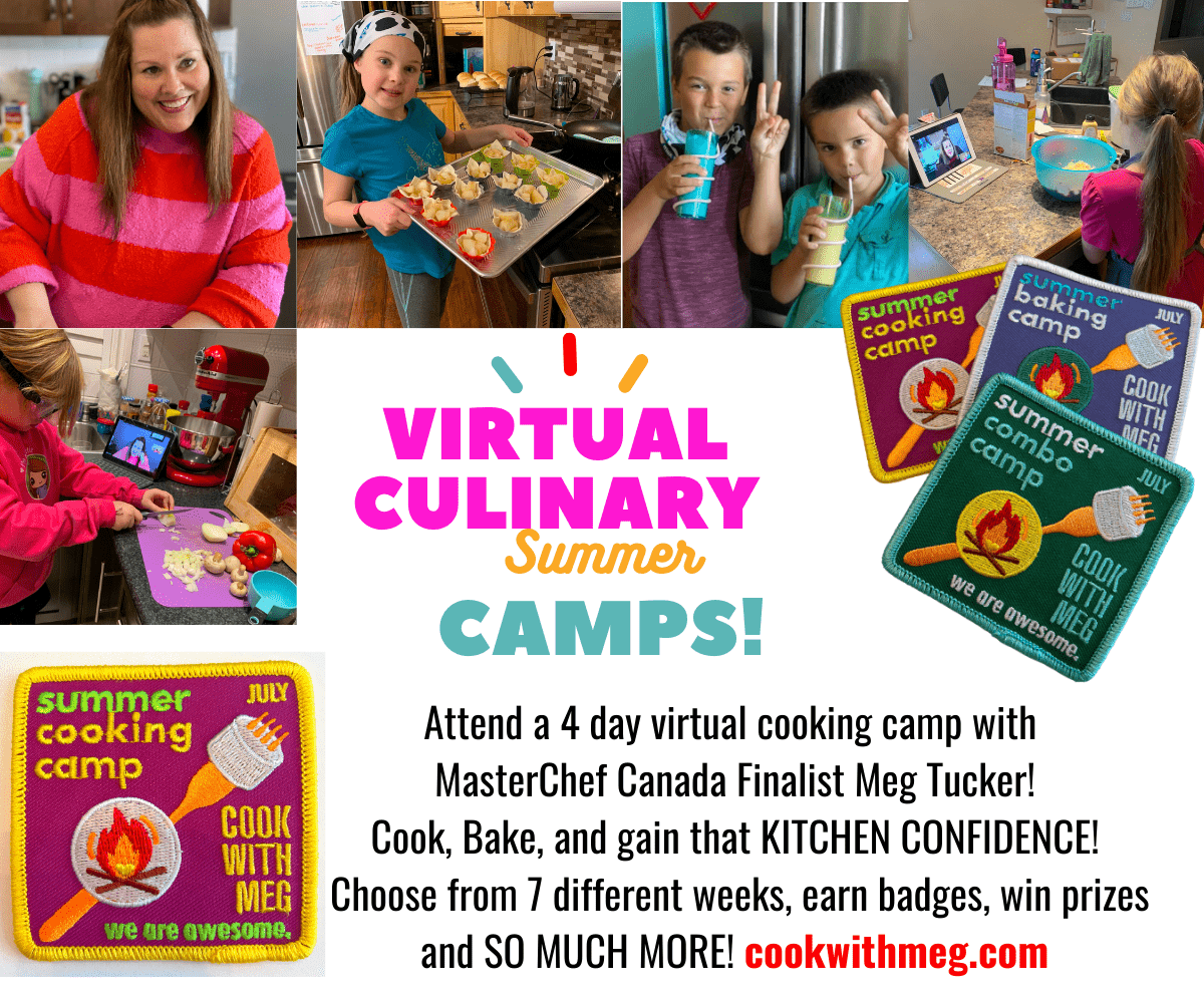 Cook with Meg! Virtual Culinary Summer Camp