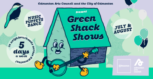 Spectacles Green Shack du Conseil des arts d'Edmonton