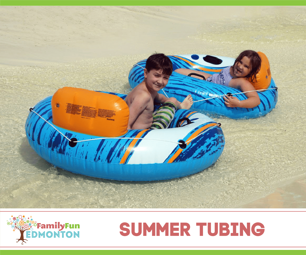 Summer Tubing 埃德蒙顿艾伯塔省去哪里