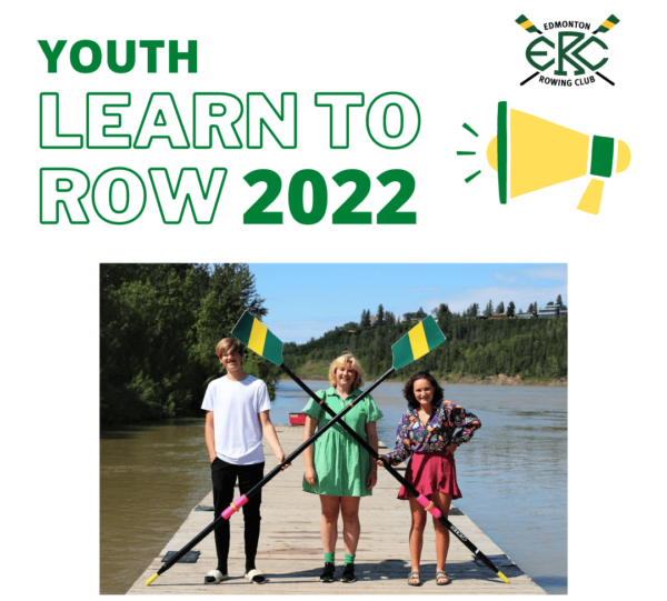 Los jóvenes aprenden a remar Edmonton Rowing Club