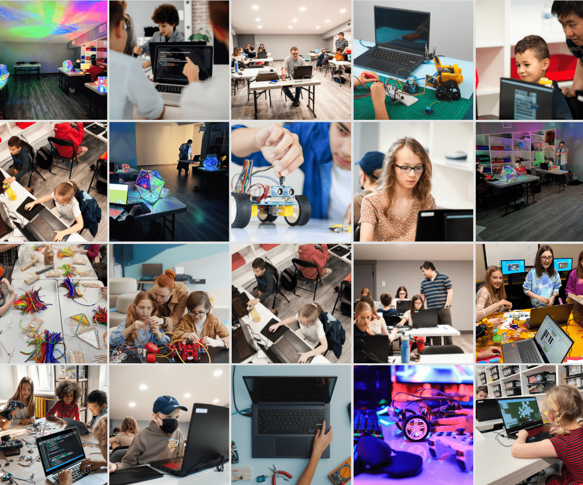 A&D Tutoring Fall STEM Classes Collage