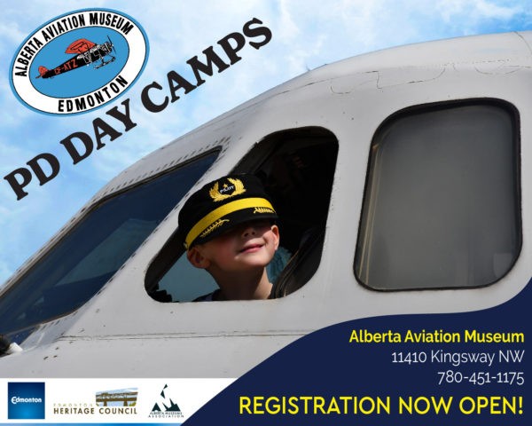 Camps de jour pédagogiques du musée de l'aviation de l'Alberta