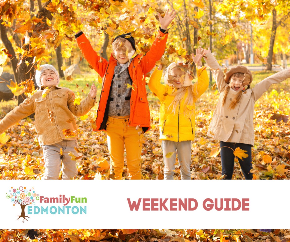 Incríveis atividades para crianças para fazer em Edmonton neste fim de semana! (7 a 10 de outubro)