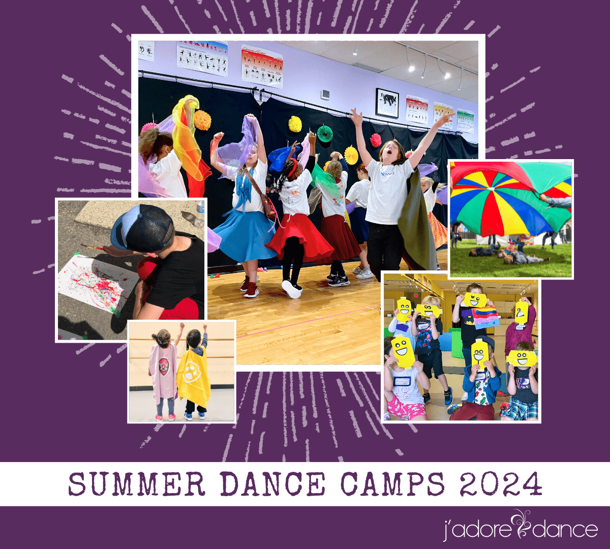 Camps d'été J'Adore Dance 2024