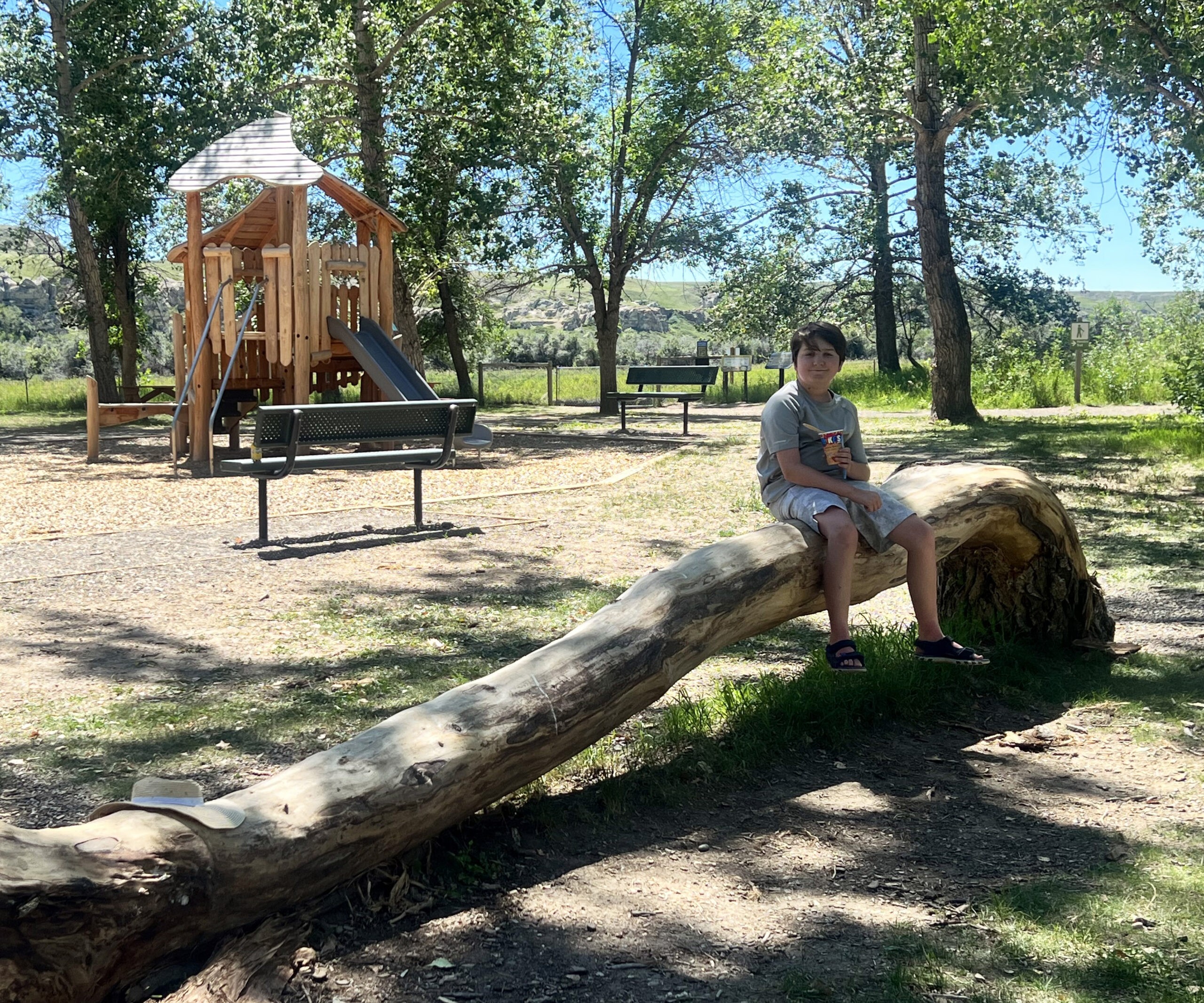 Campingplatz Writing-On-Stone Provincial Park