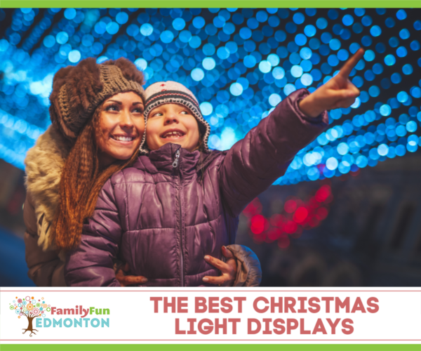 Melhores exibições de luz de Natal em Edmonton e região