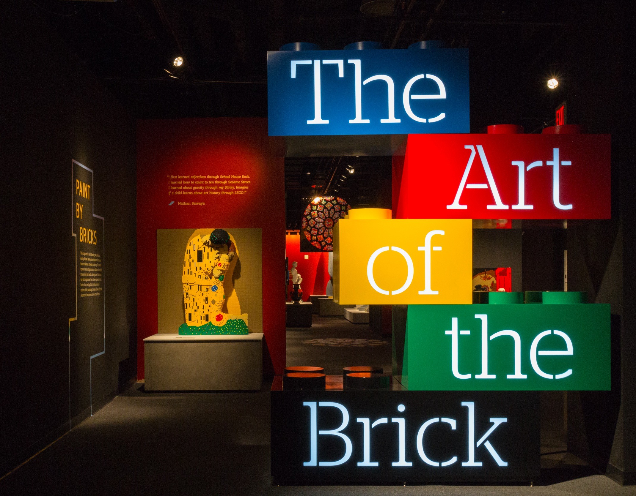 The Art of the Brick テラス ワールド オブ サイエンス エドモントン