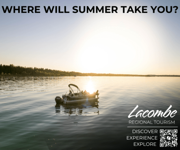 Lacombe Regional Tourism Boating- 1200 X 1000