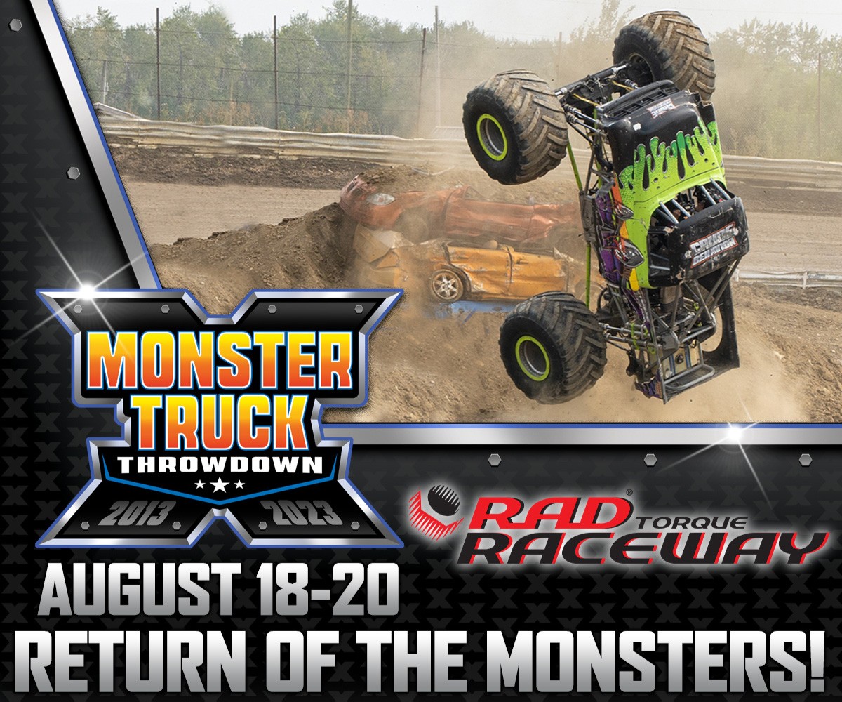 Monster Truck Throwdown at RAD Torque Raceway Family Fun Edmonton