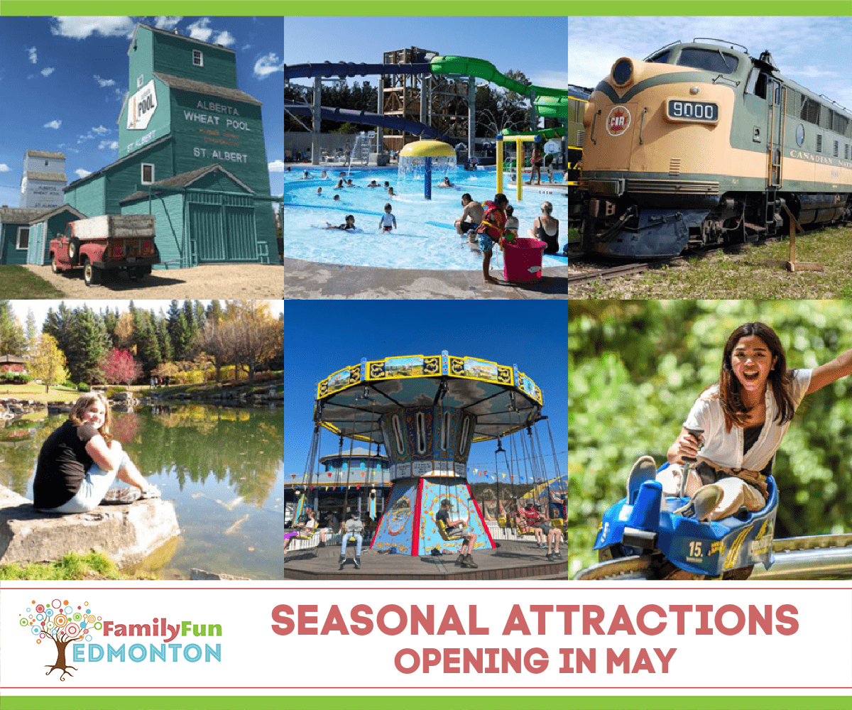 Seasonal Attractions Opening in May