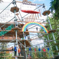 Abertura da temporada do Snow Valley Aerial Park